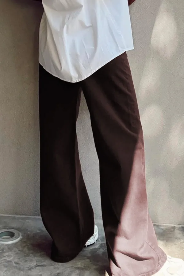 High Waist Relaxed Fit Casual Jeans