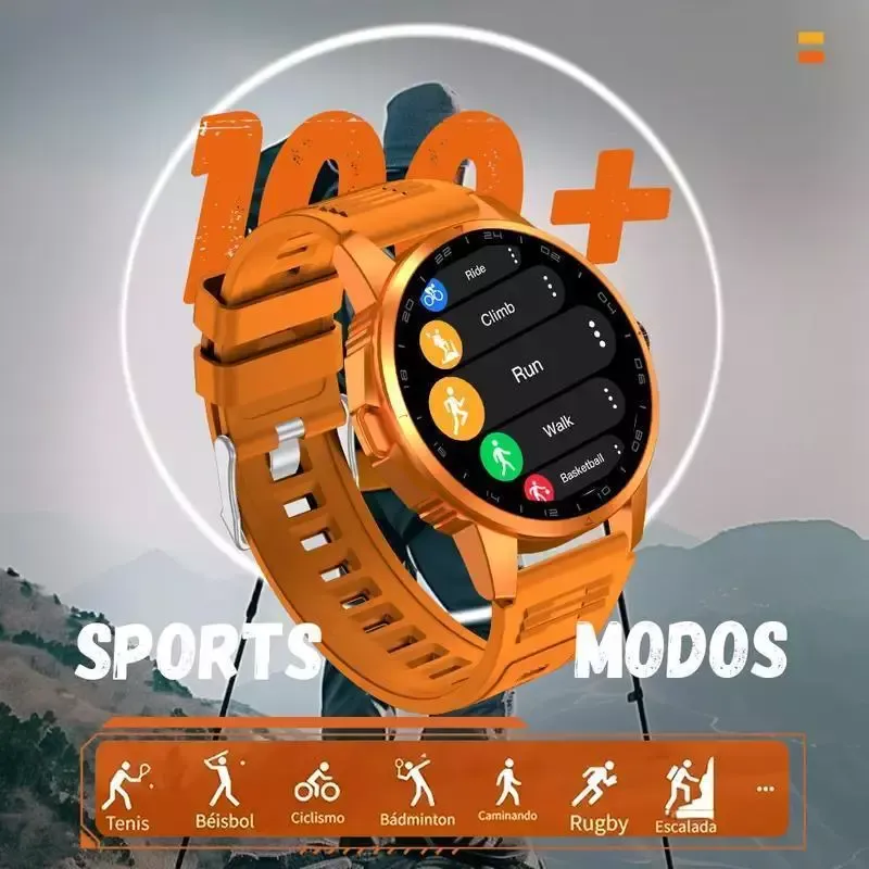 Men  Full Metal Bluetooth Call Smart Watch Waterproof Fitness Tracker