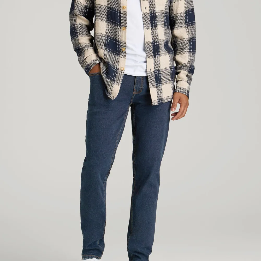 Men's Classic Slim Fit Cotton Jeans