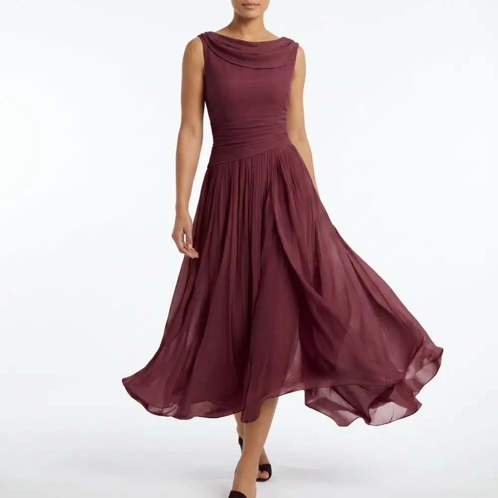 Refined Refined Women's Pleated Midi Dress