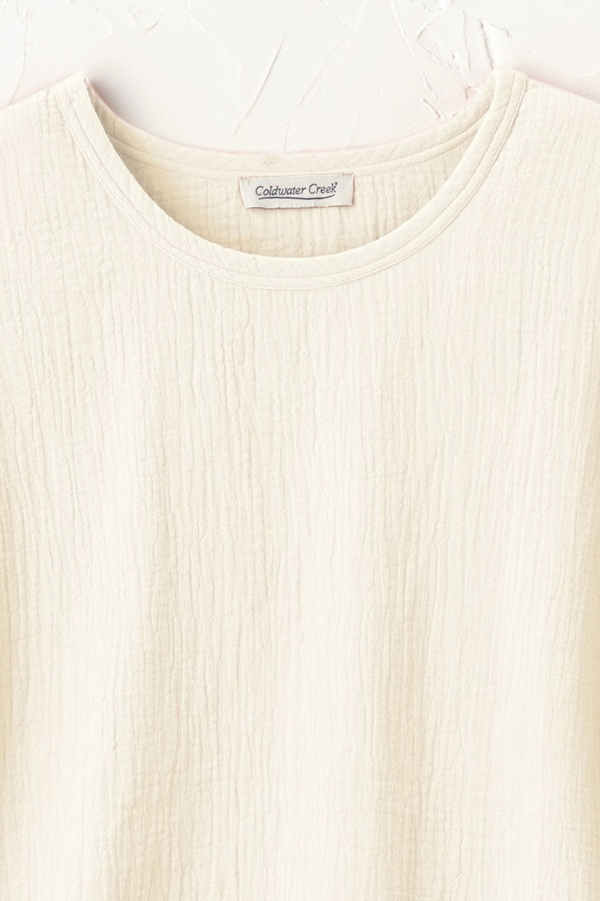 Summer Breeze Gauze Dolman Top