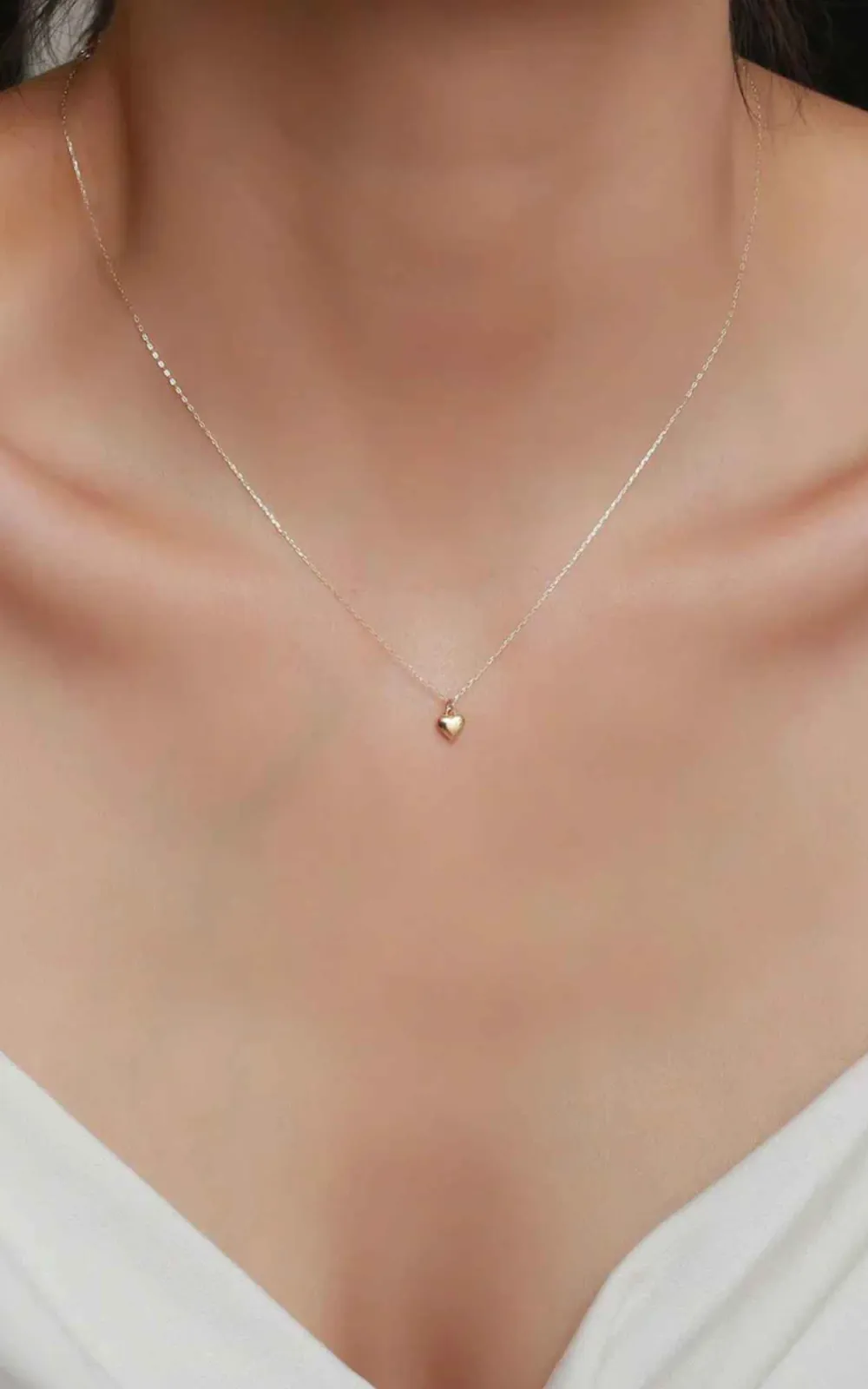 Heart Solid Necklace