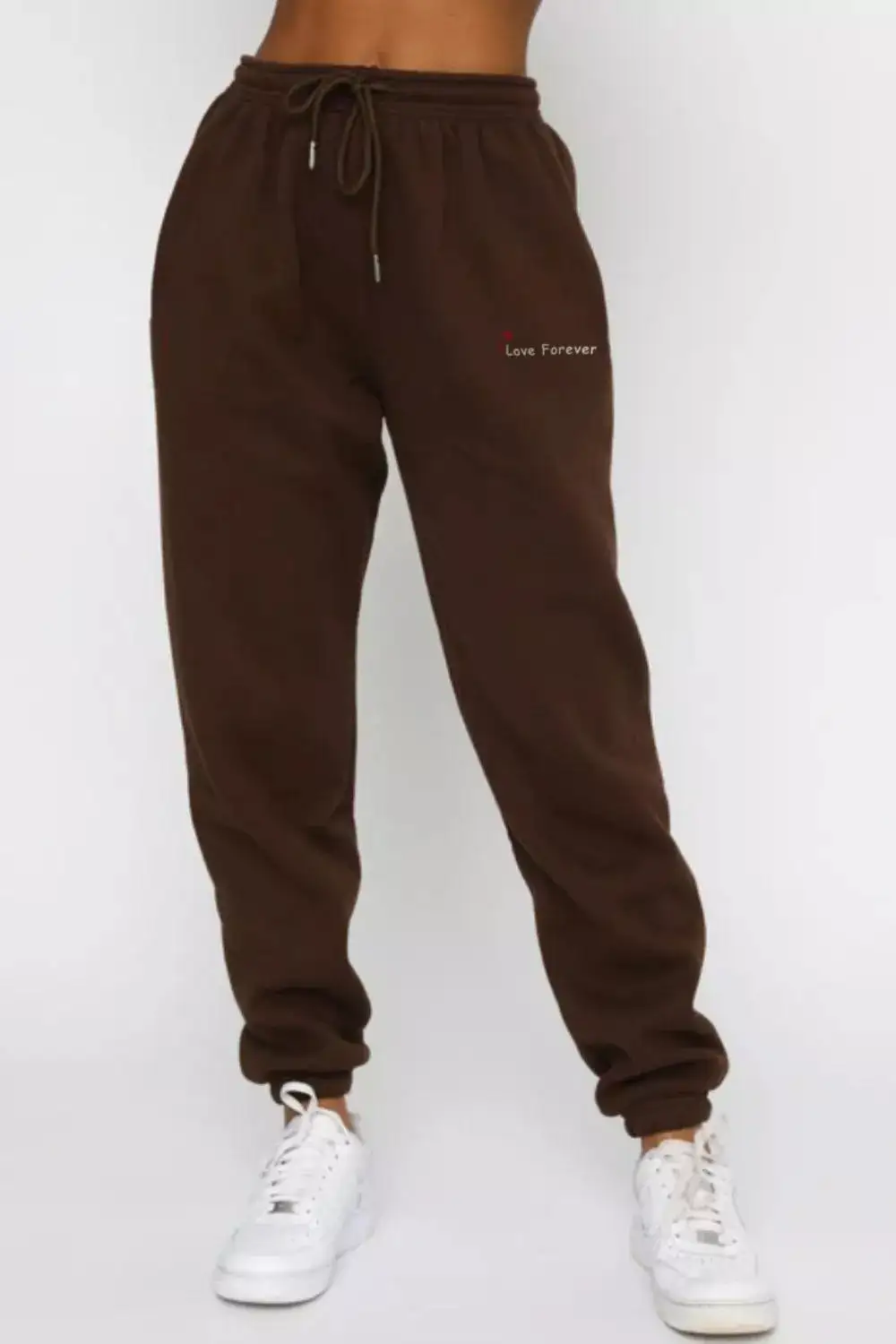 Round Neck Sweatshirt and Joggers Set