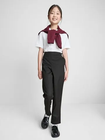 7-15yrs | 2pk Pull On School Trousers