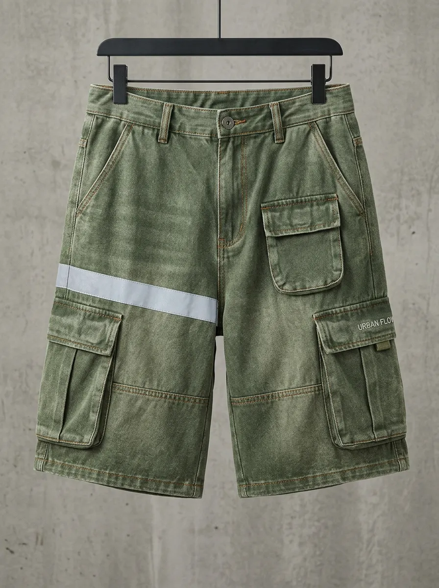 Cargo Reflective Men's Cargo Shorts