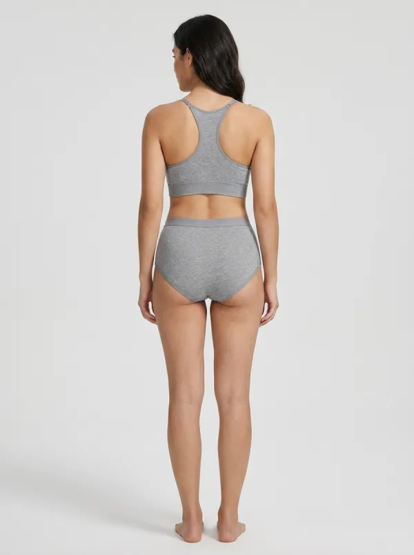 Cotton Racerback Underwear Set