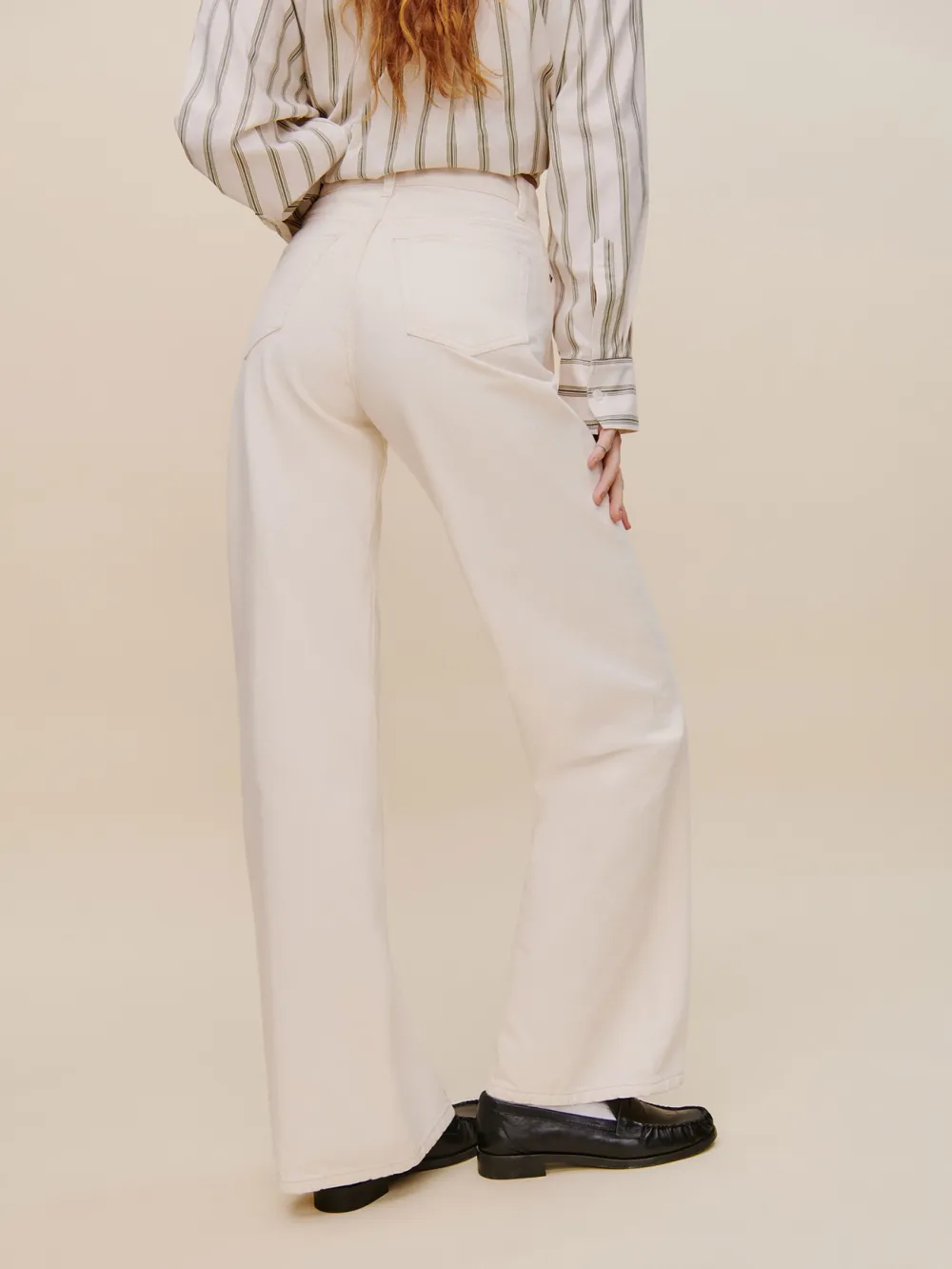High Rise Slouchy Wide Leg Jeans