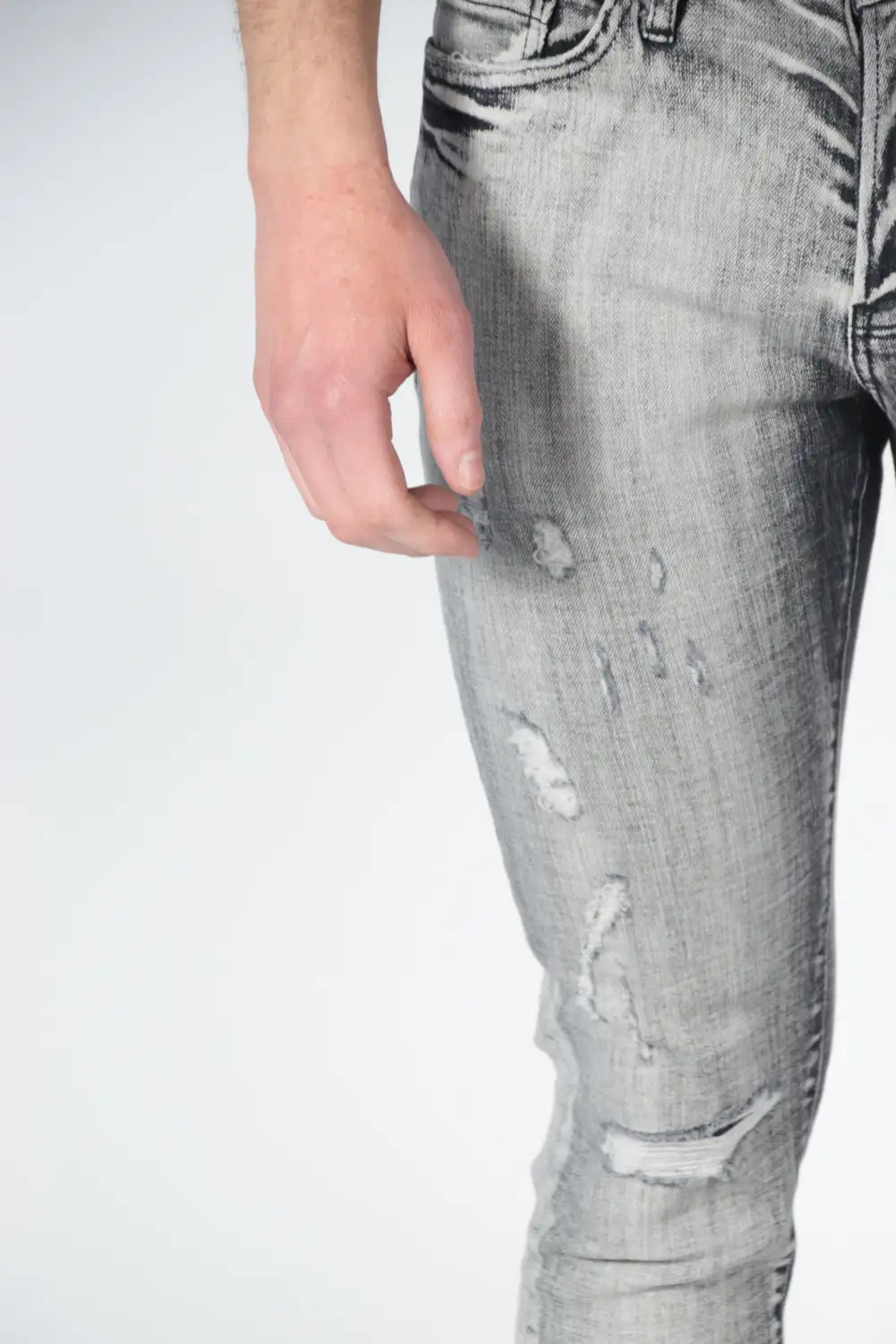 Modern Skinny Fit Five Pocket Jeans