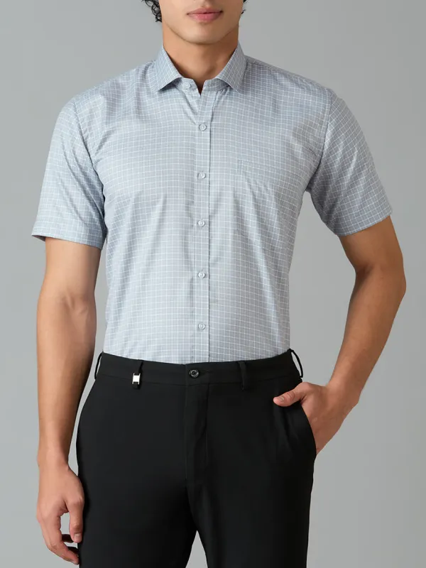 Everyday Checked Half Sleeve Classic Men's Formal Shirt