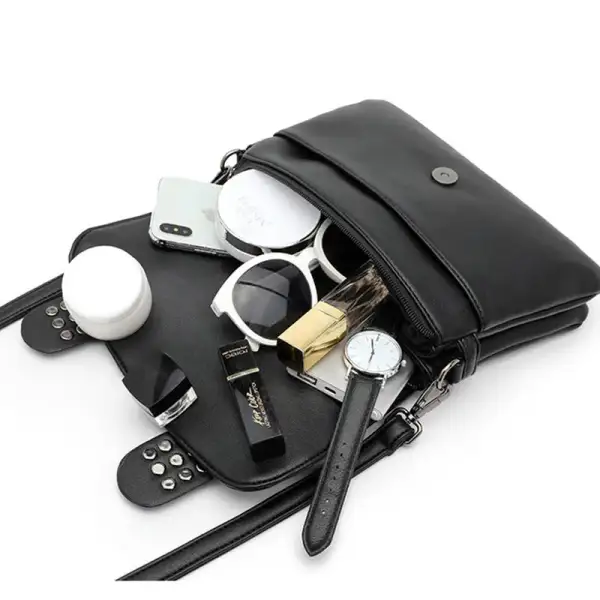 Slim Profile: Chain Luxury Messenger Bag