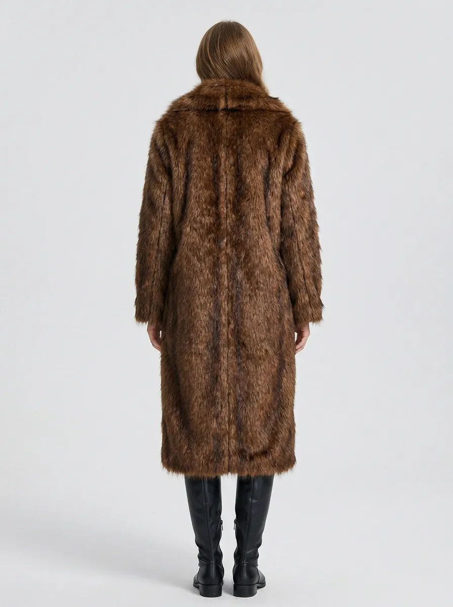Women's Faux Fur Winter Coat