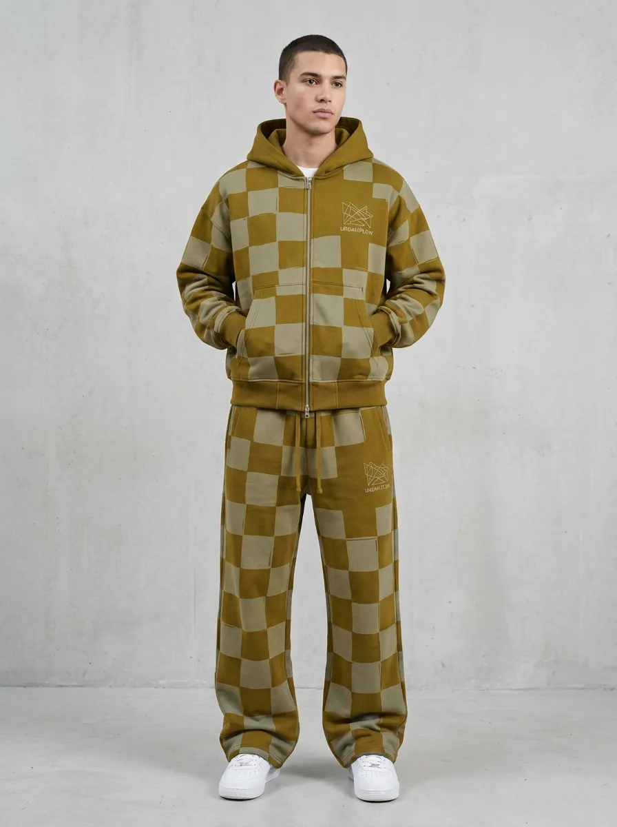 Relaxed Tracksuit Men's Two-Piece Tracksuit