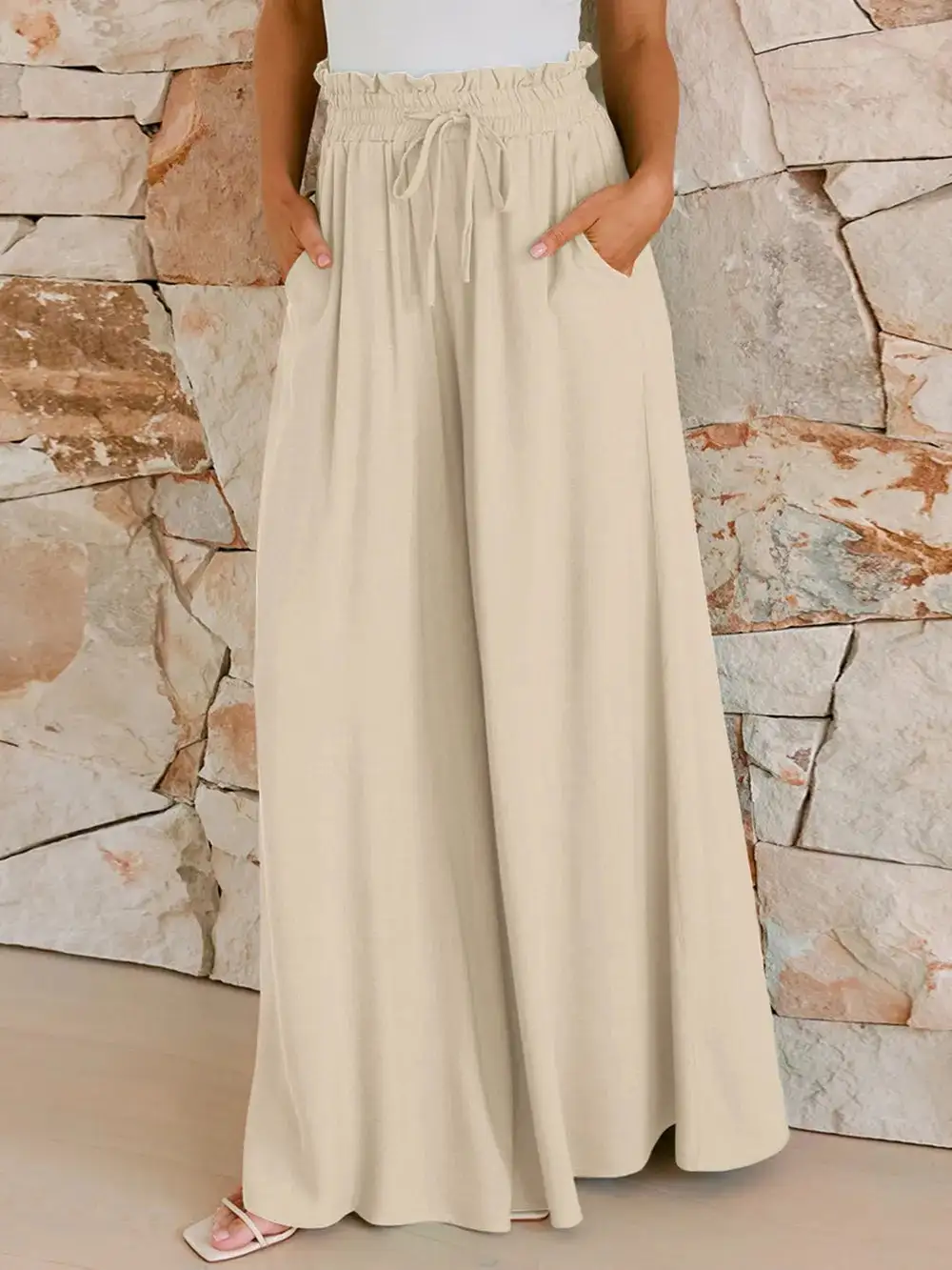 Modern Wide Leg Trousers