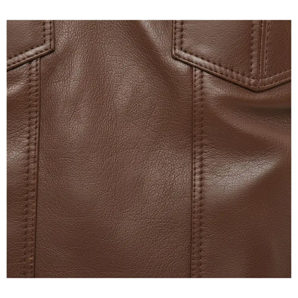 Everyday Leather Biker Motorcycle Multi Pocket Jacket