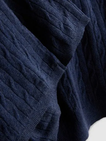 7-15yrs | Cable Knit Hoodie and Leggings Set