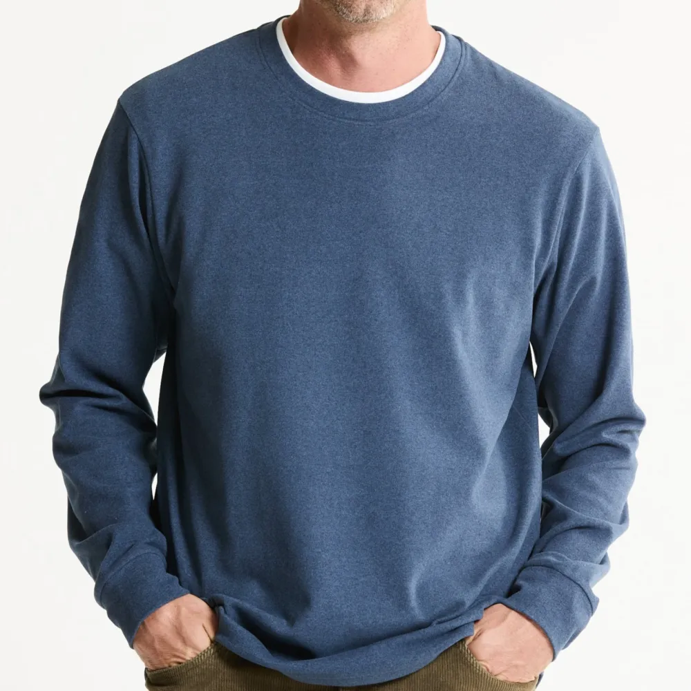 Refined Ultra Soft Heather Crewneck Sweatshirt