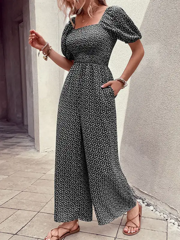 Tailored Everyday Printed Jumpsuit