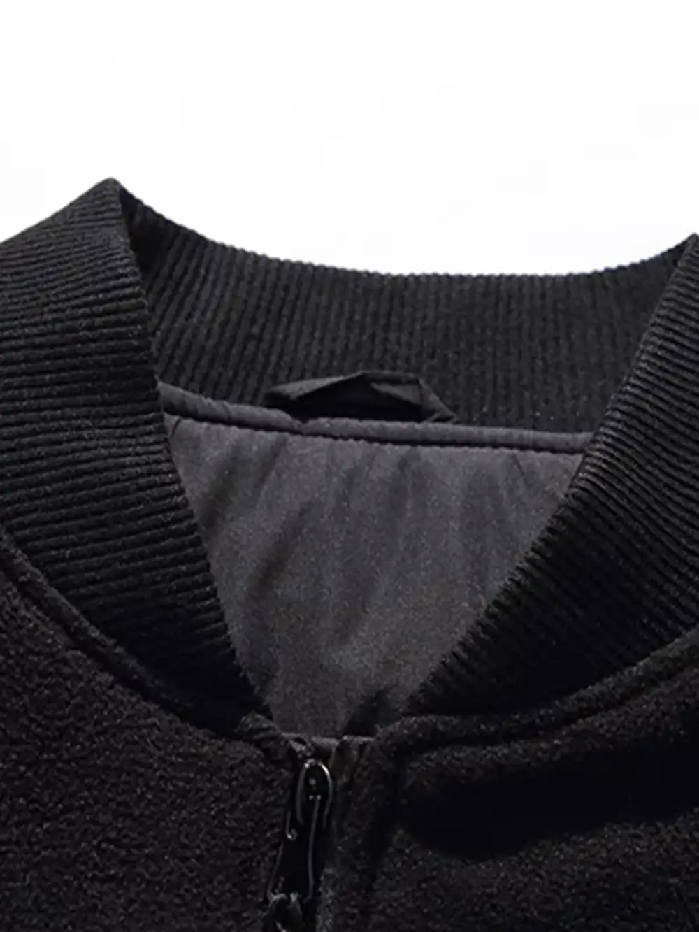 Men's Quilted Padded Bomber Jacket
