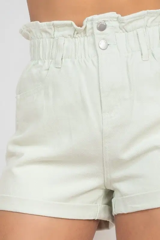 Contemporary Everyday Denim Shorts