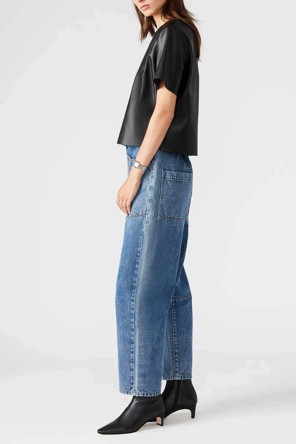 SHORT TOP BLACK