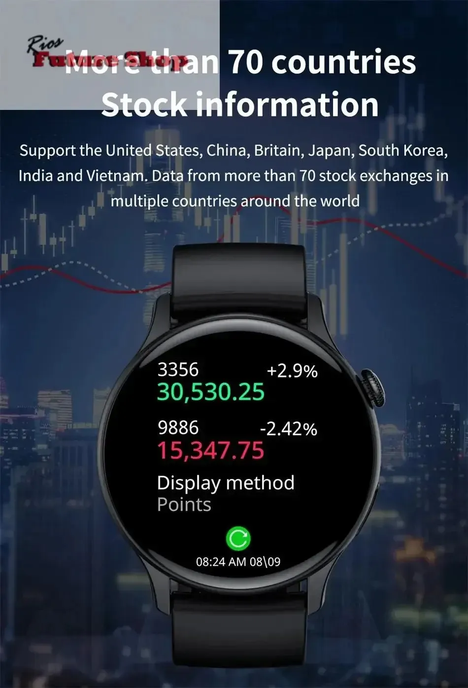 True AMOLED Sports Smartwatch