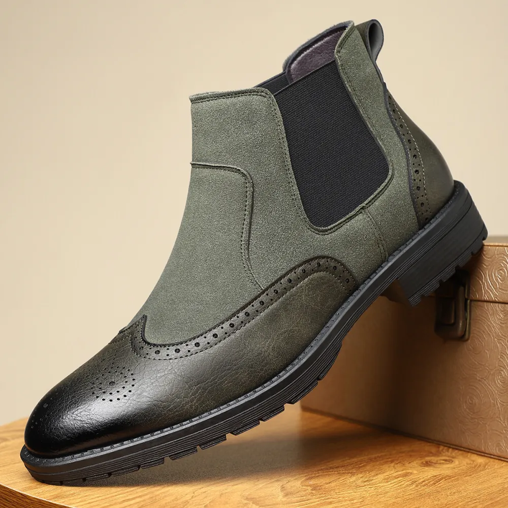 Retro Casual Dress Boots