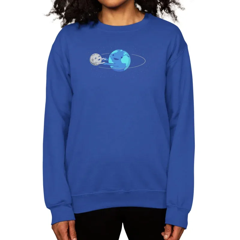 Cute Cosmic Friendship Design Sweatshirt