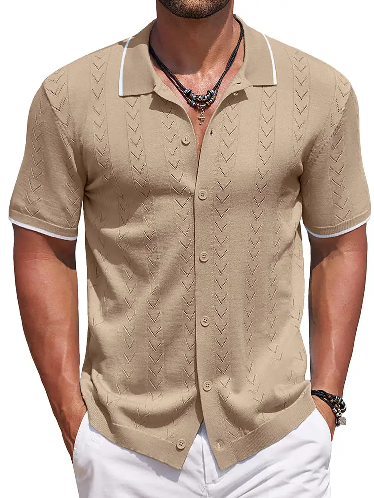 Textured Relaxed Cut Shirt