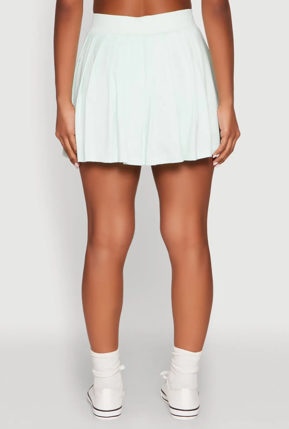Short Pleated Skirt