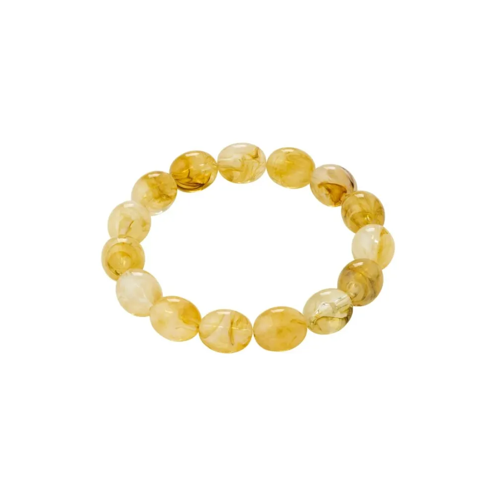 Beaded Acrylic Bracelet