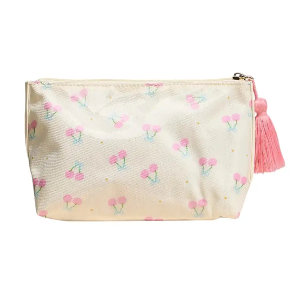 Cherry Pop Tassel Zip Pouch