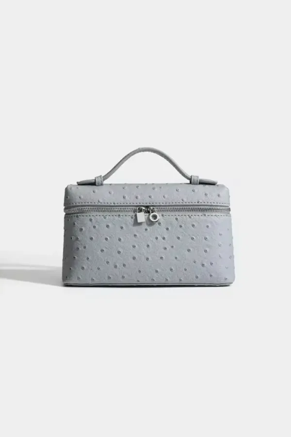 Ostrich Textured Sling Clutch Bag