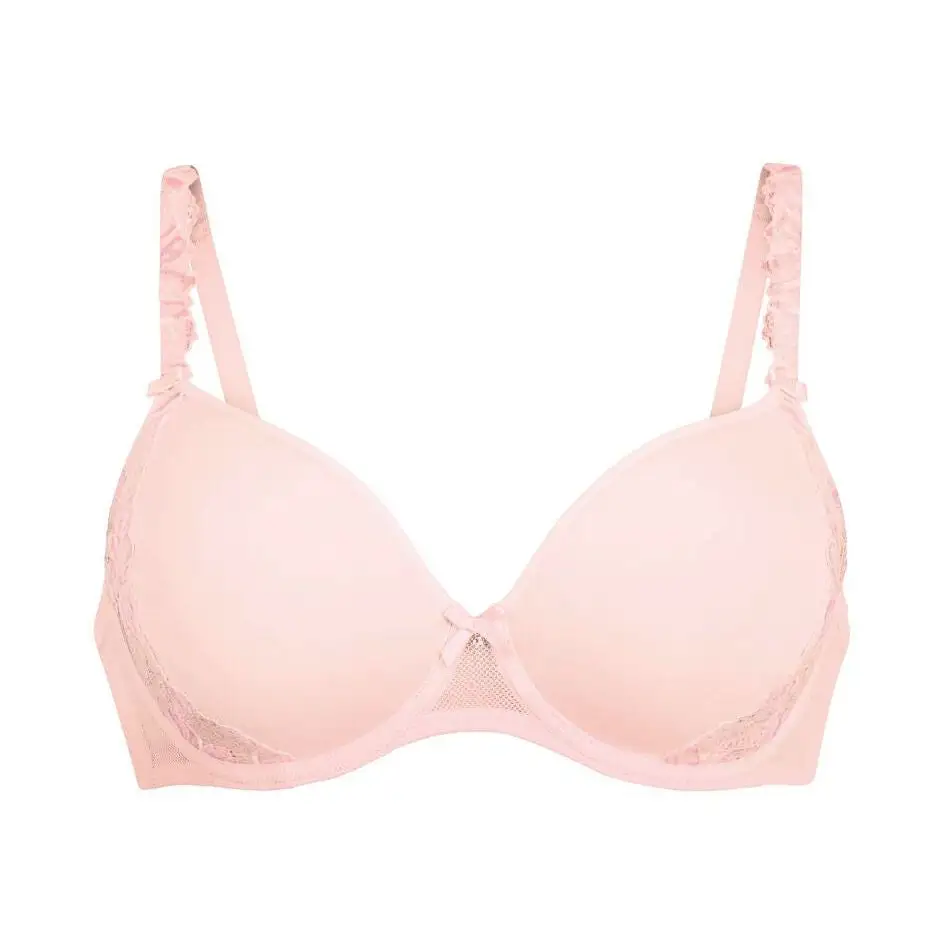 Women's Spacer Molded Padded Fuller Bust Breathable Bra