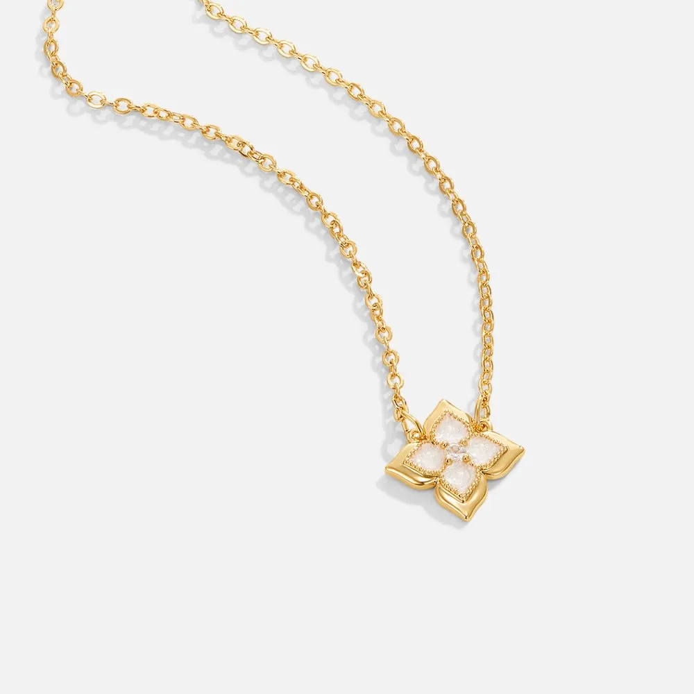 Plated Clover Necklace