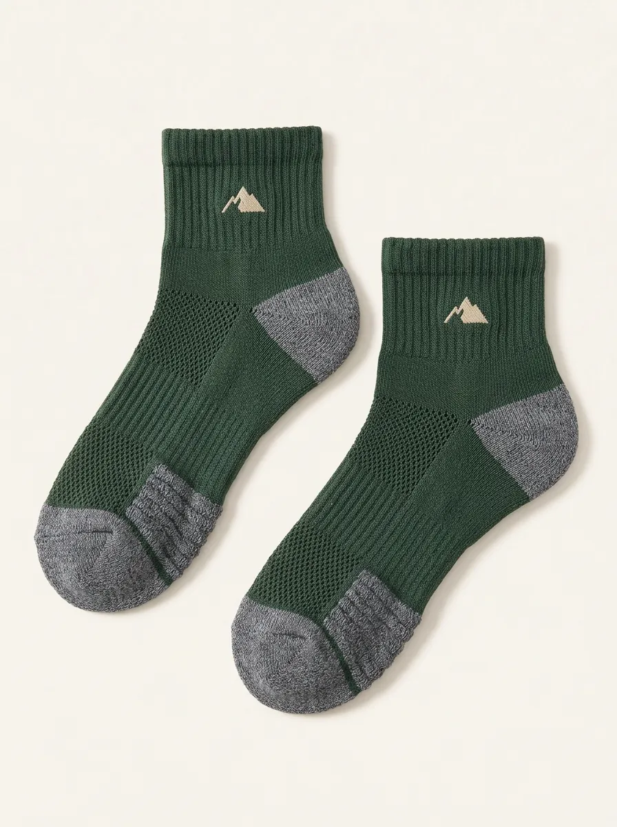 Men's Printed Mountain Ankle Socks