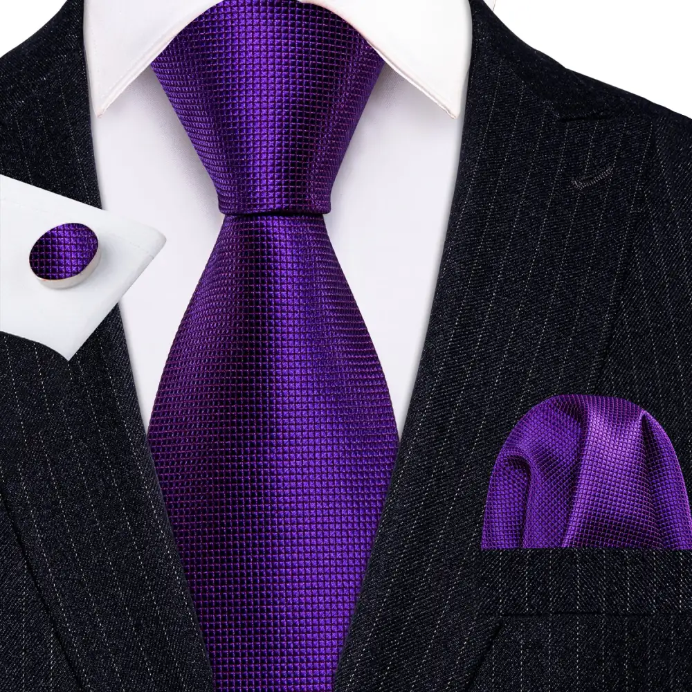 Solid Necktie Set