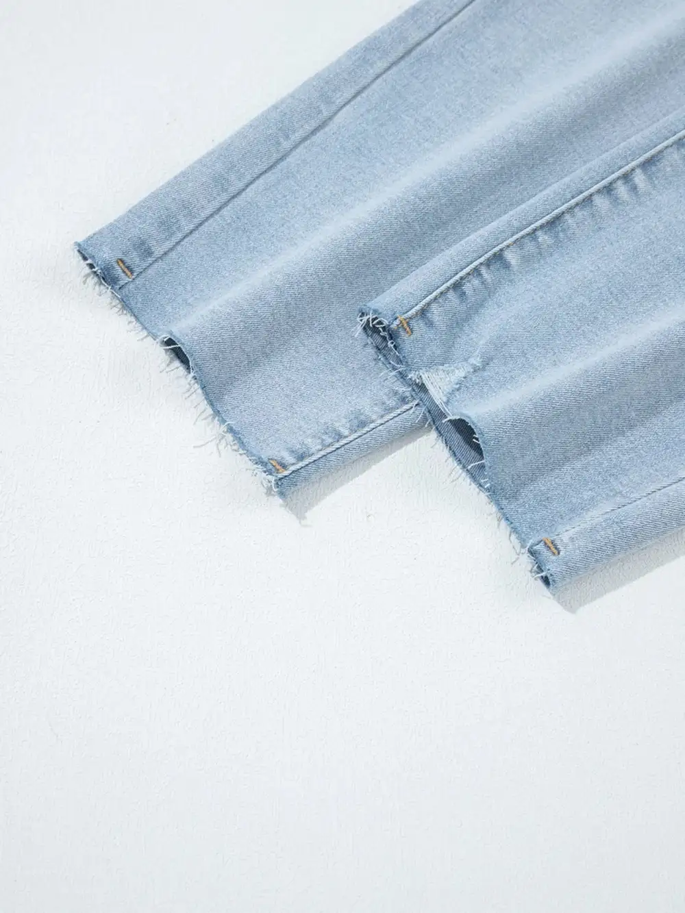 Mid Rise Skinny Distressed Denim Jeans