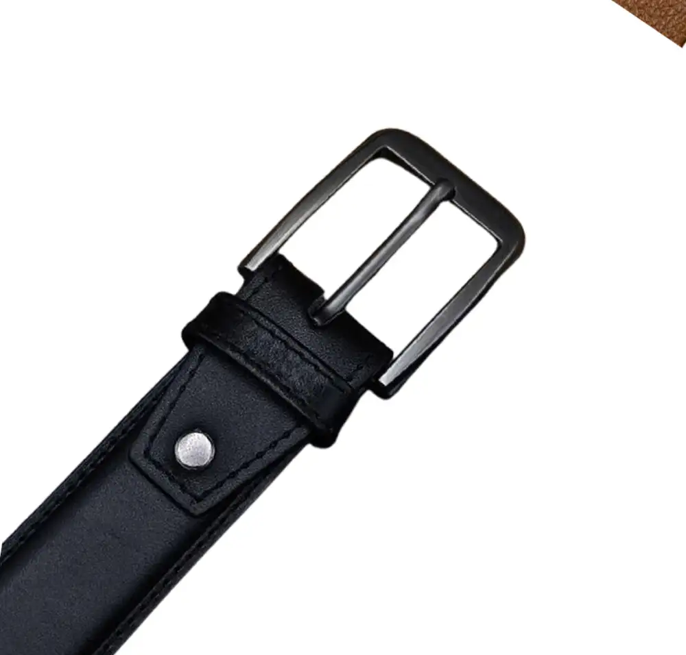 Aniline Leather Refined Waist Belt