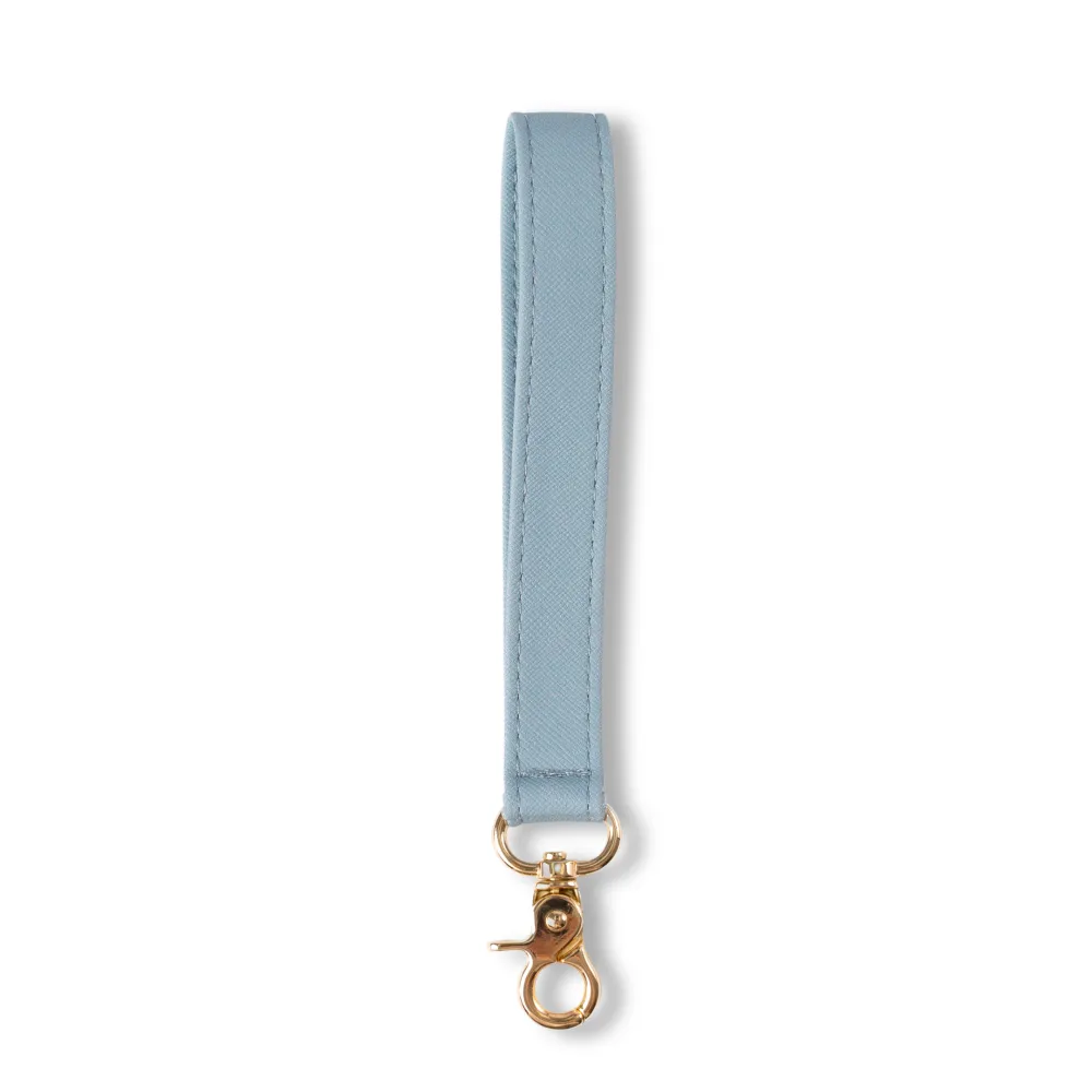 Casual Format Leather Keychain