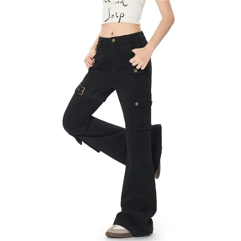 Women's Slim Fit Multi Pocket Pants