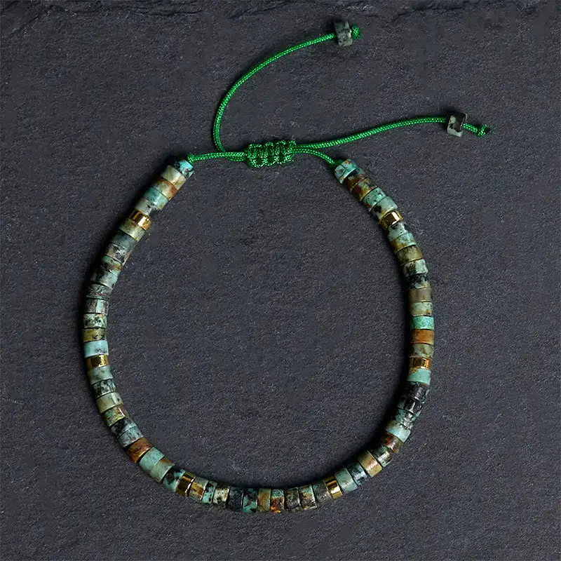 Turquoise Spacer Bead Bracelet