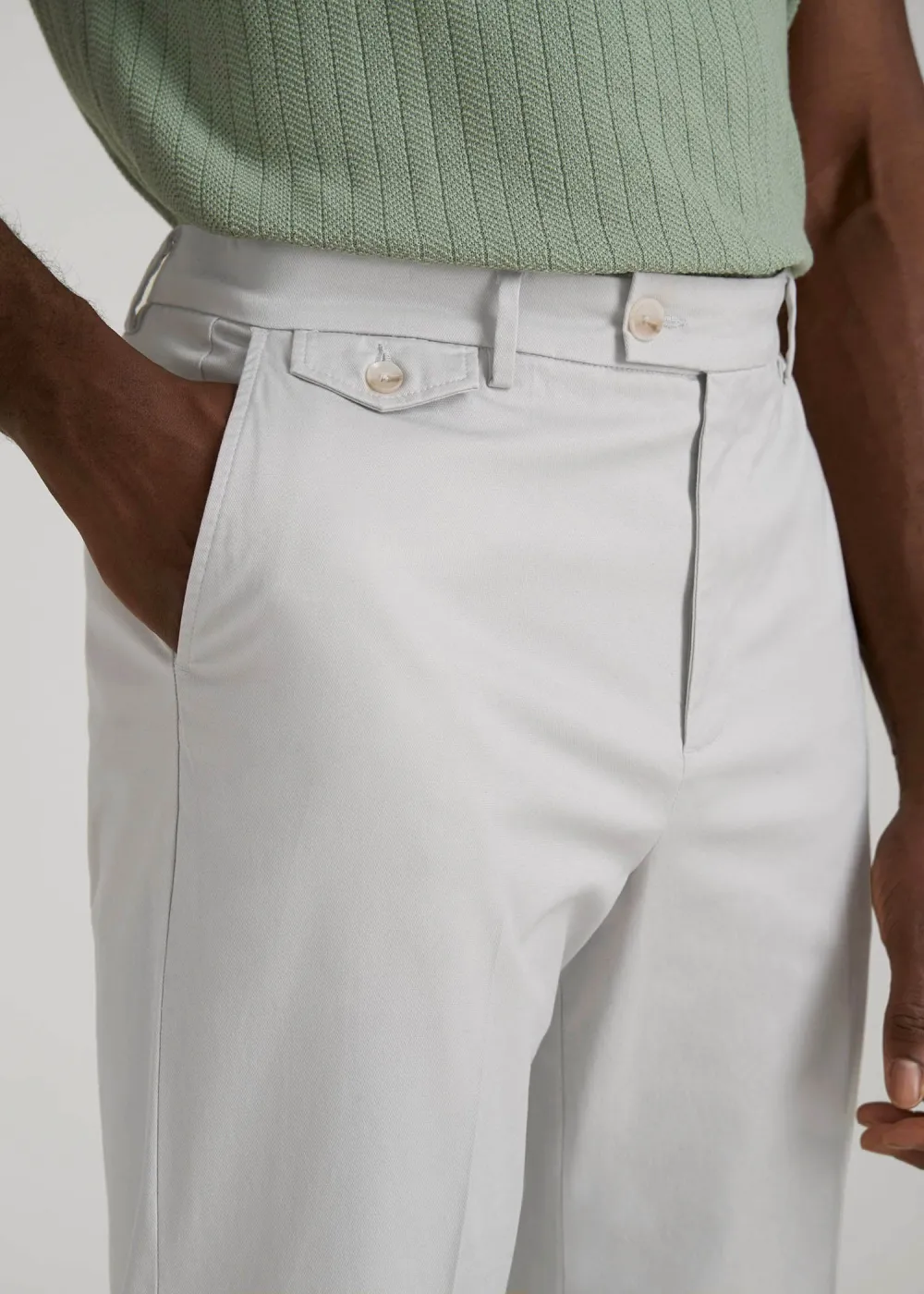 Men's Classic Chino Cotton Pants