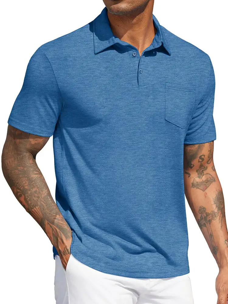 Casual Basic Golf Polo Shirt