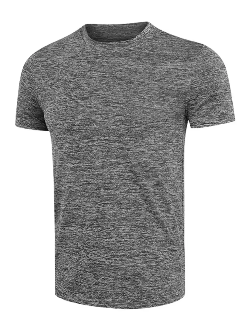 Button Detail Crew Neck Tee