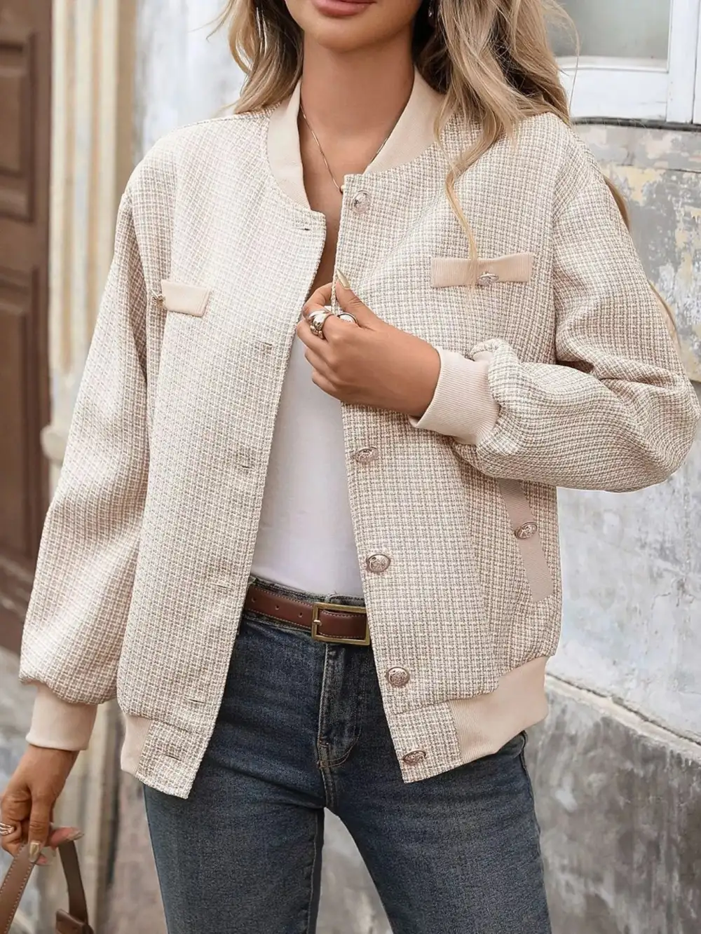 Relaxed Refined Pocketed Jacket