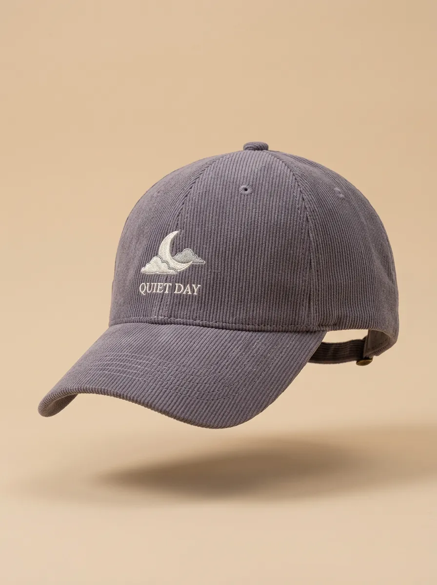 Classic Corduroy Embroidered Unisex Baseball Cap