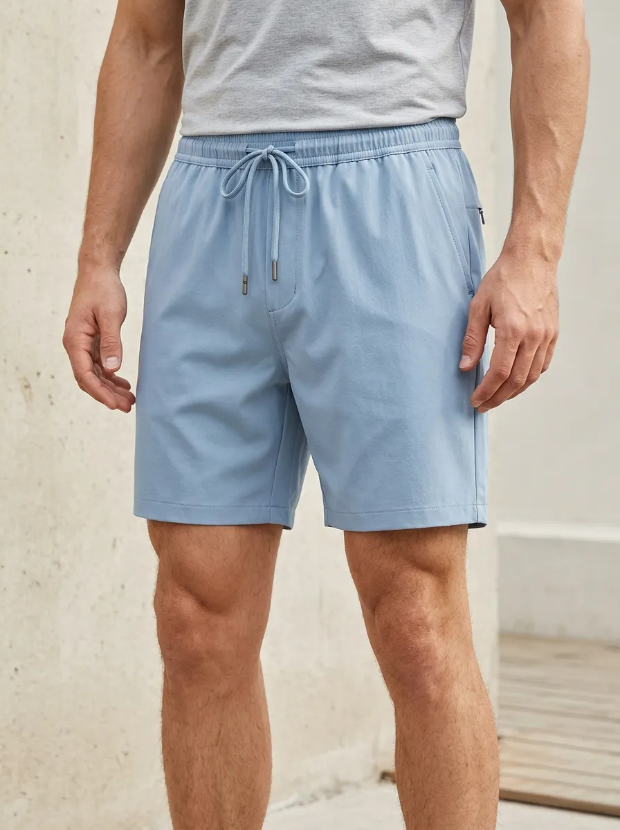 Casual Ice-Silk Casual Stretch Shorts