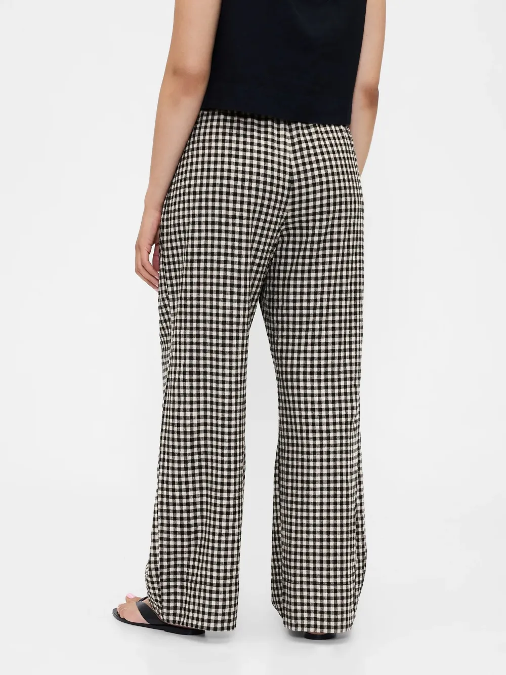 Loose Waist Mesh Trousers