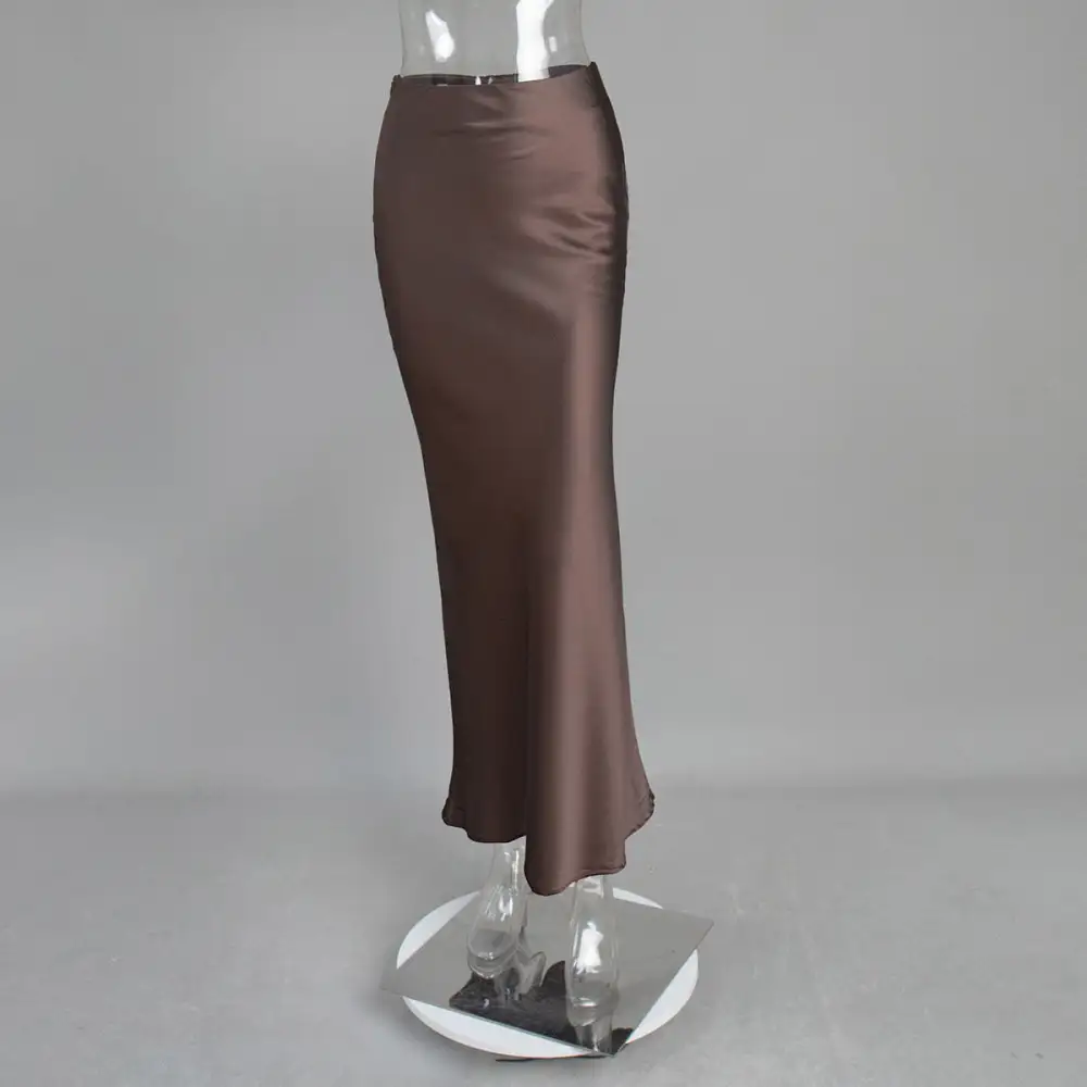 Lightweight High Waist Mermaid Pencil Skirt