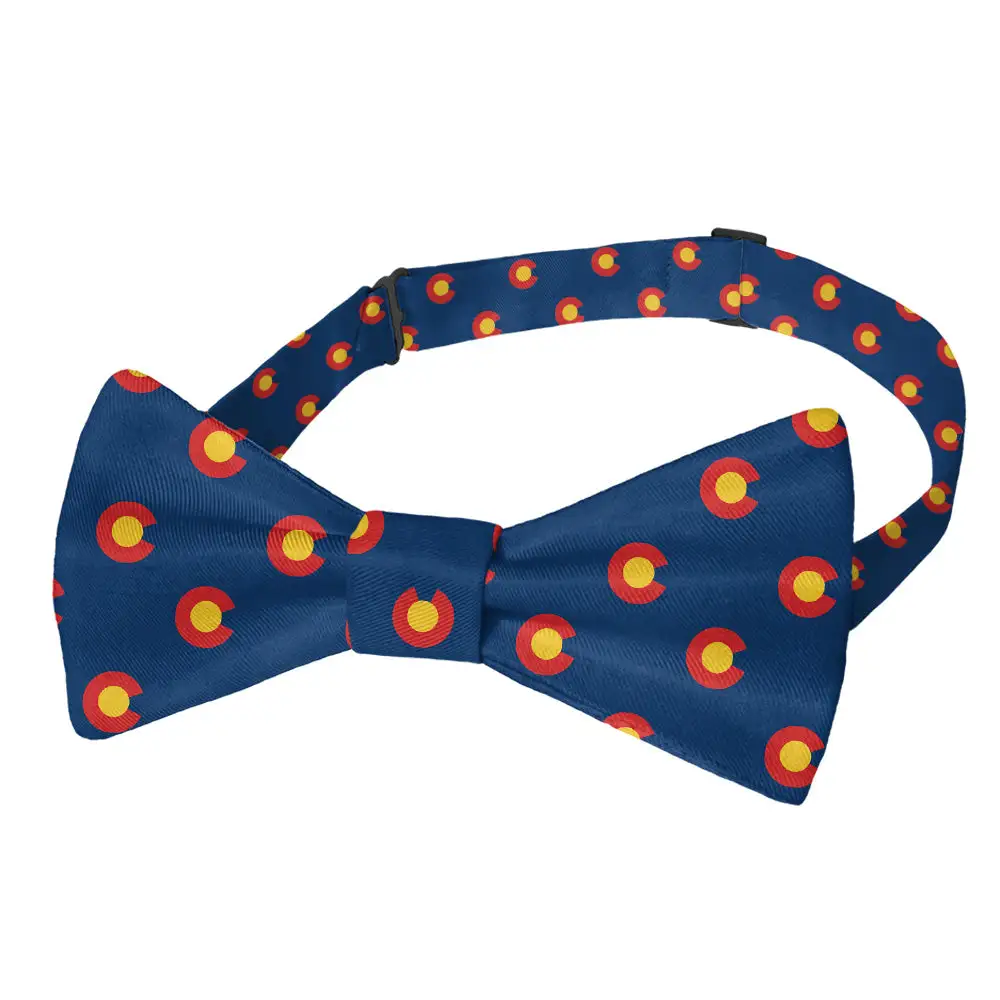 Flag Pattern Bow Tie